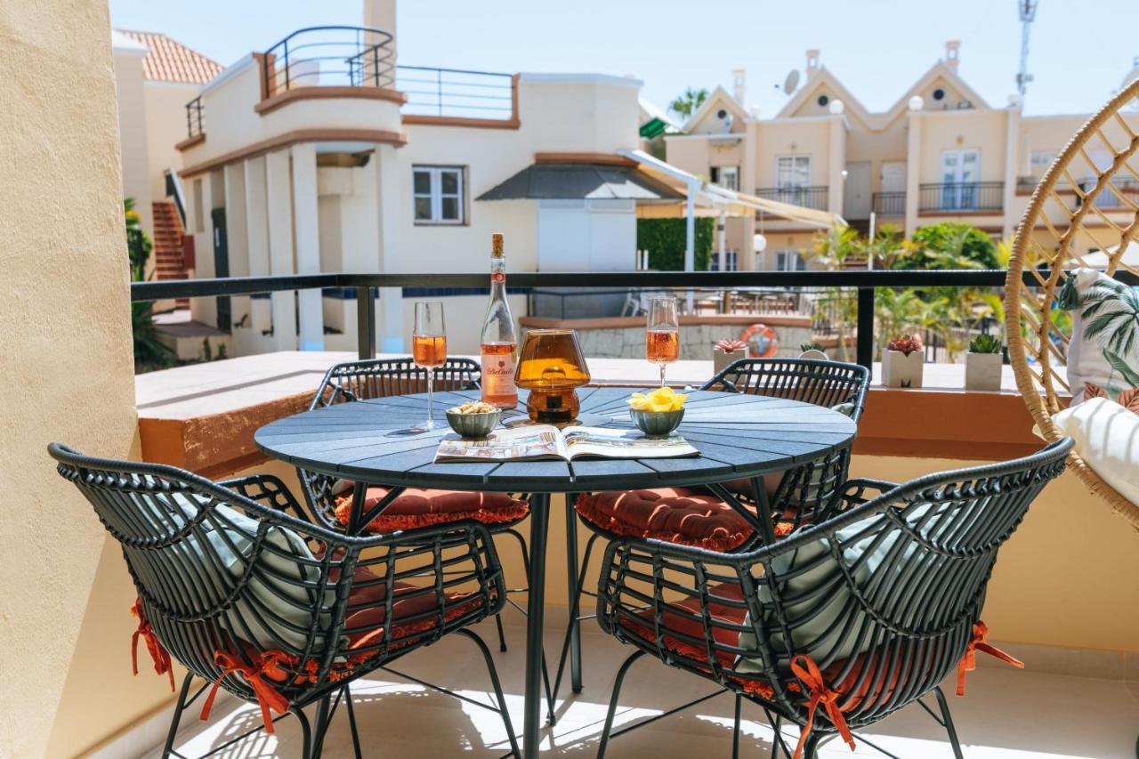 Amazing Renovated Pool View Apt, Aircon, 2 Min To Fanabe Beach Адехе Экстерьер фото